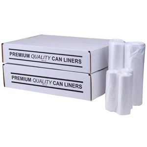 Clear Low-Density Can Liners WBI333916C 