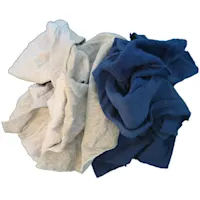 Recycled sweatshirt wiping rags?thick cotton towels for heavy-duty industrial and automotive cleaning