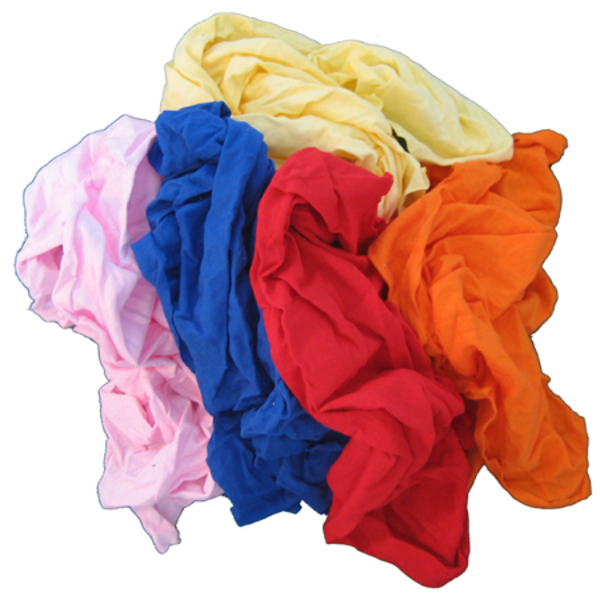 Colored Knit Bulk Cleaning Rags