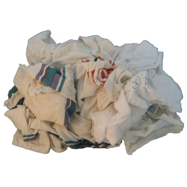 Wholesale White T-Shirt Rags