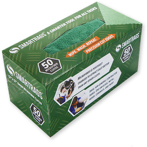 Ritz Microfiber Cloth Box 50-Pack, Size: 12 in, Green